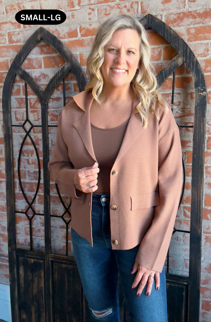 Never Strangers Sweater Jacket