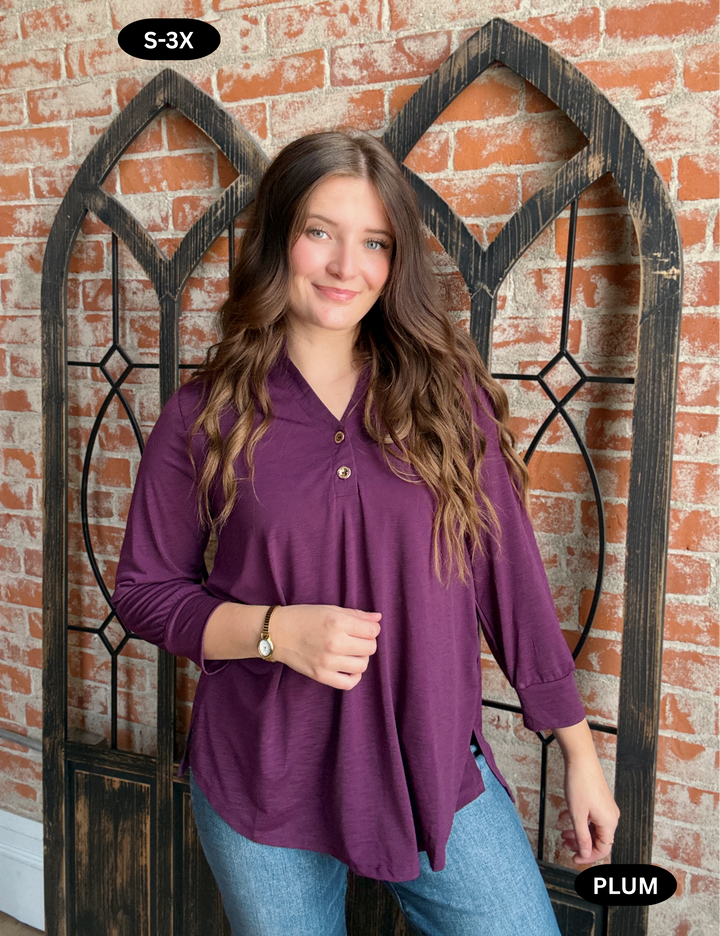 Refined Lizzy Blouse-2 Colors