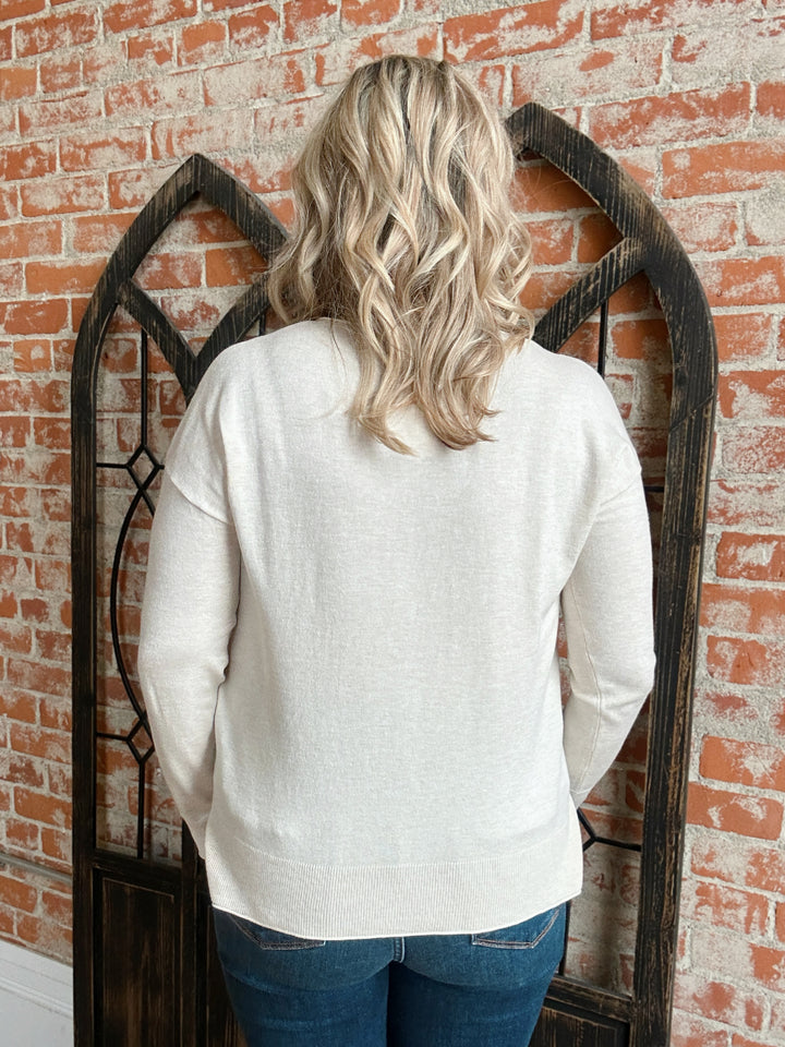 My Friend Light Sweater-Ivory