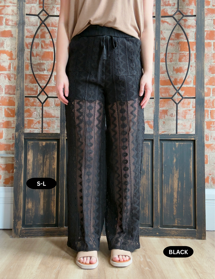Cabana Girl Crochet Pant-2 Colors