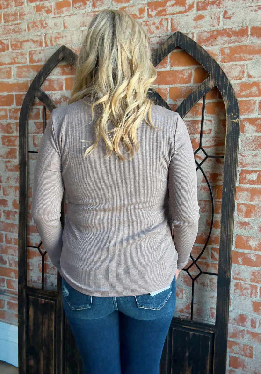 Take It Lightly Long Sleeve- Mocha