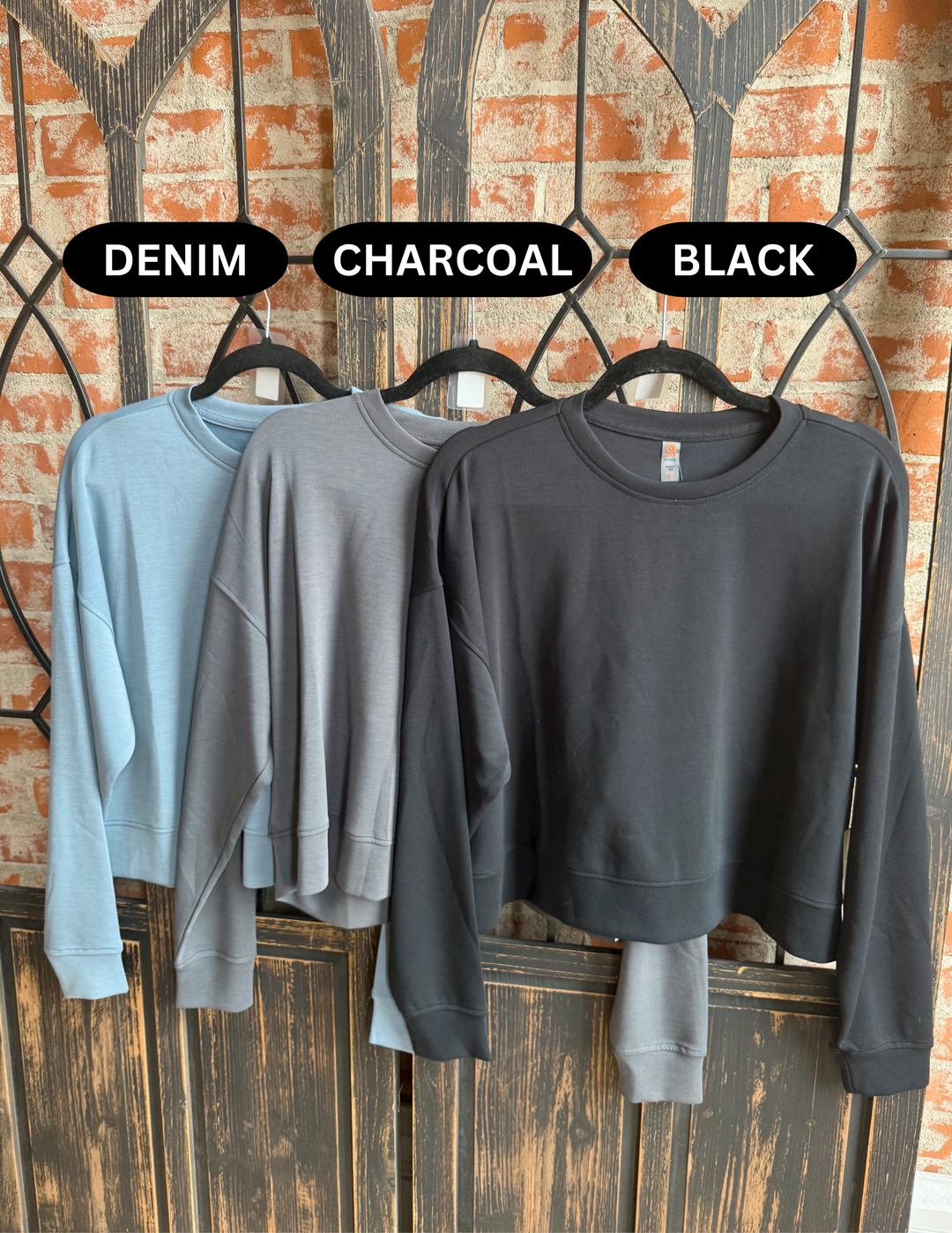 In Motion Scuba Crewneck-3 Colors