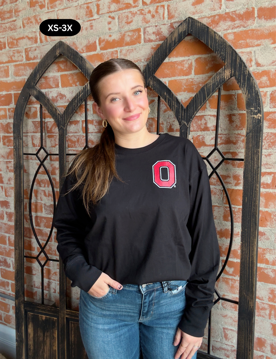 OSU Light It Up Rhinestone Long Sleeve