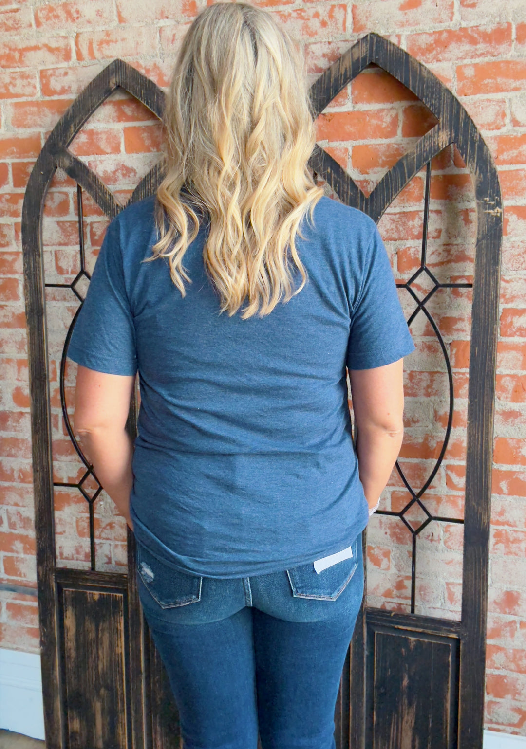 Green Glittery Christmas Tree Graphic Tee