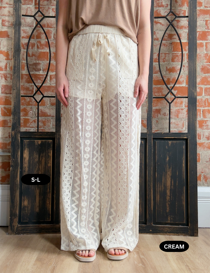 Cabana Girl Crochet Pant-2 Colors