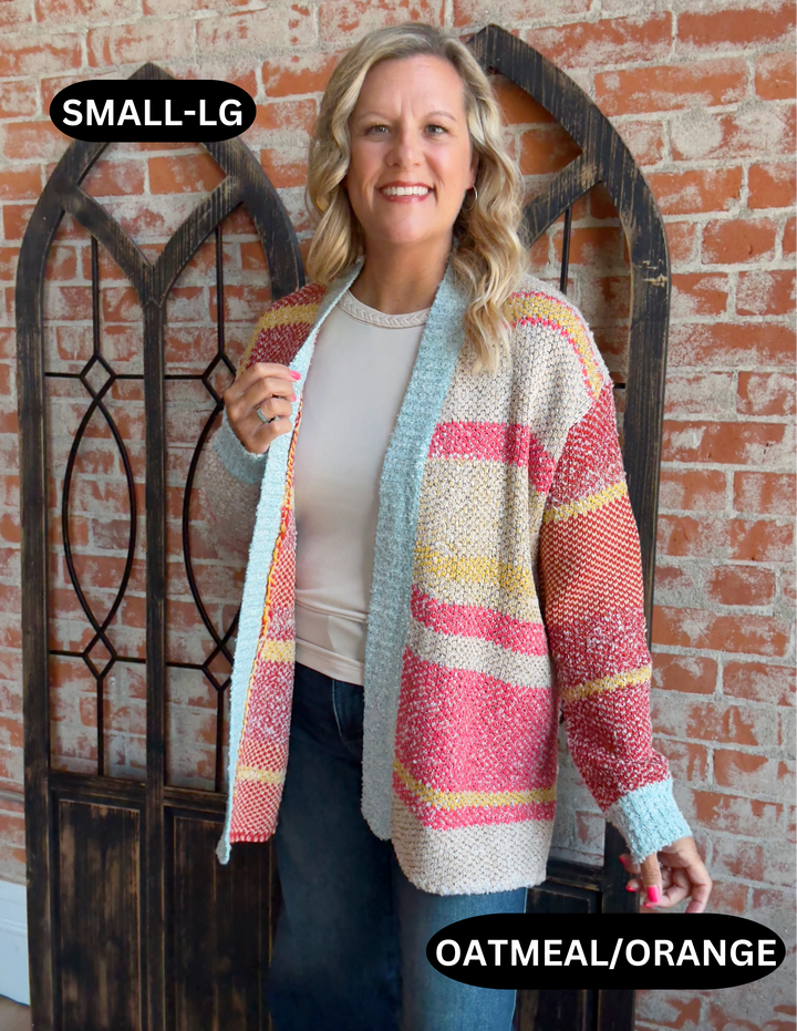 Live Life Bold Cardigan-3 Colors