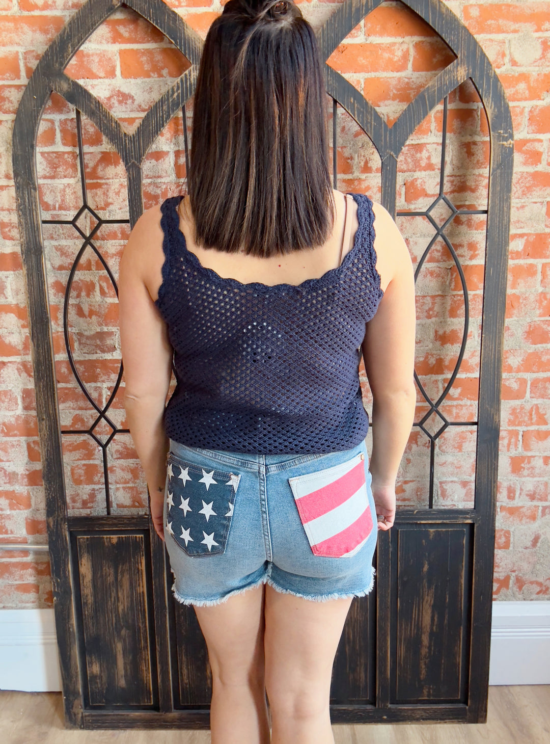 Crochet Flag Tank