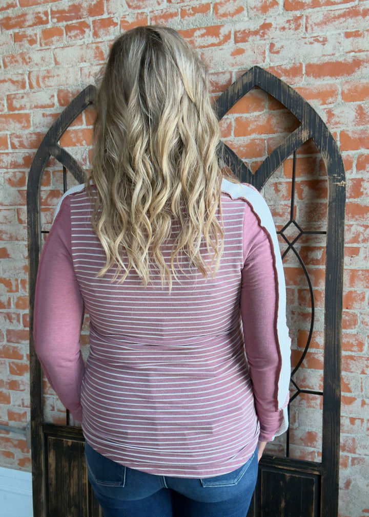 Be There Striped Long Sleeve