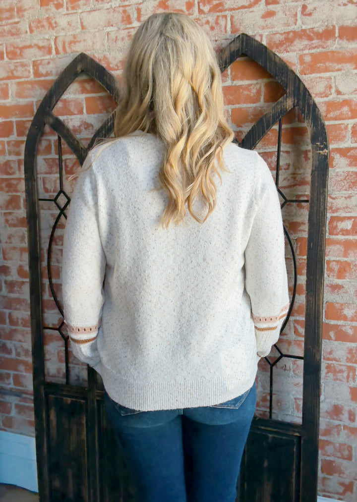 On My Mind Confetti Sweater