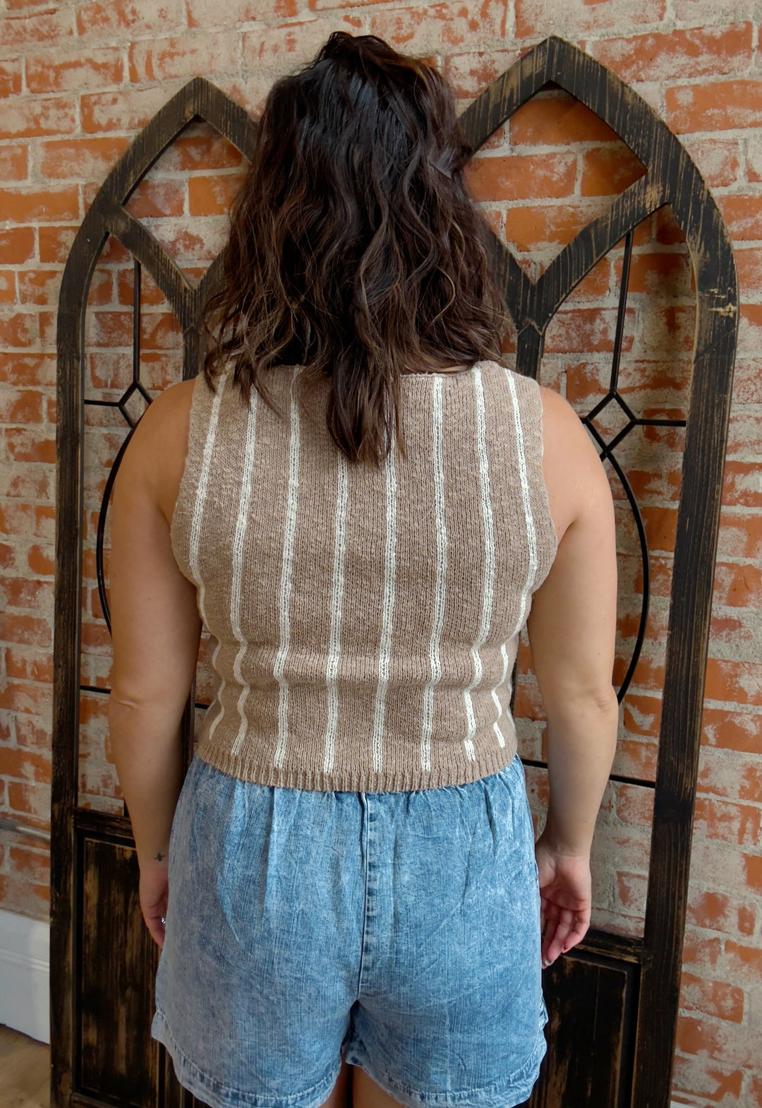 Love Like That Striped Sweater Vest