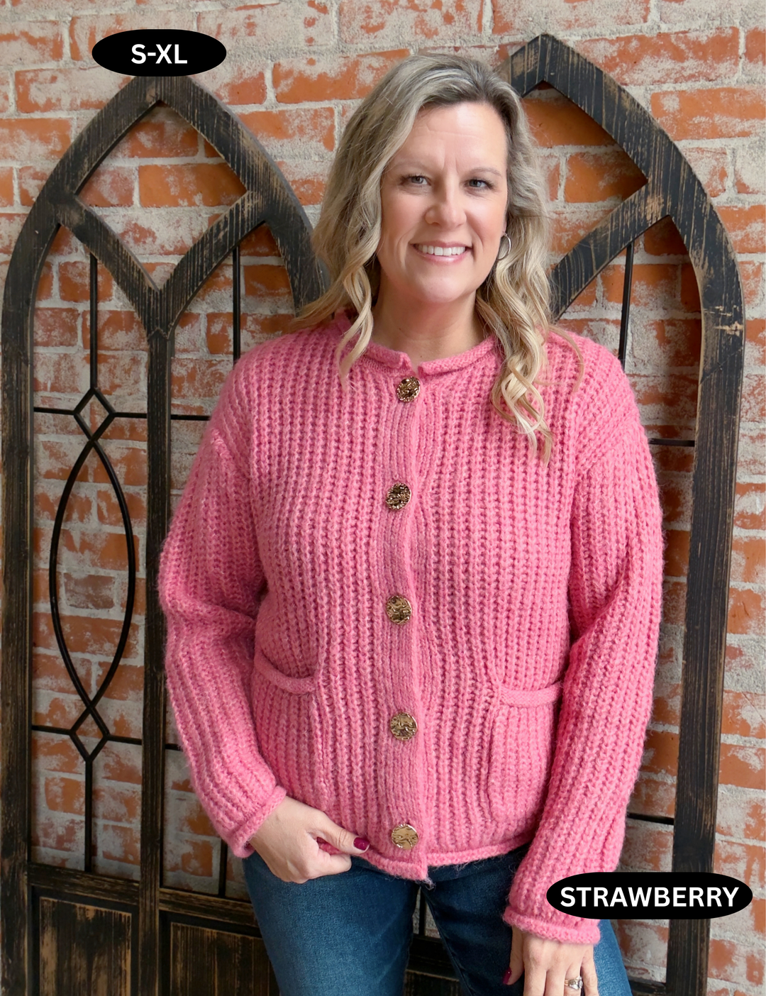 Be Romantic Sweater Cardigan-2 Colors