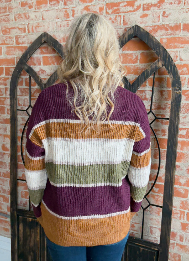 Hear The Echo Striped Sweater