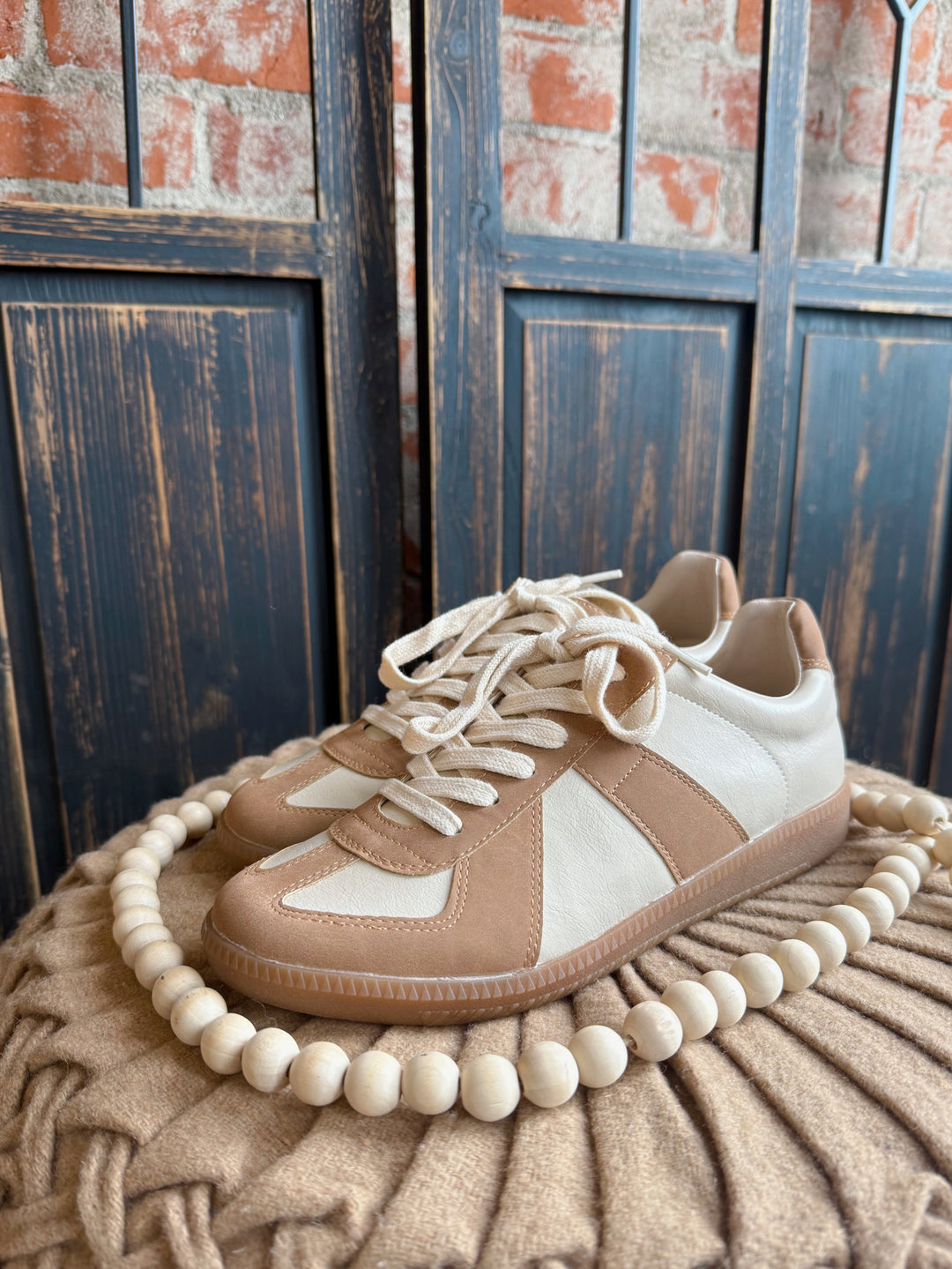 The Noelle Camel Sneaker