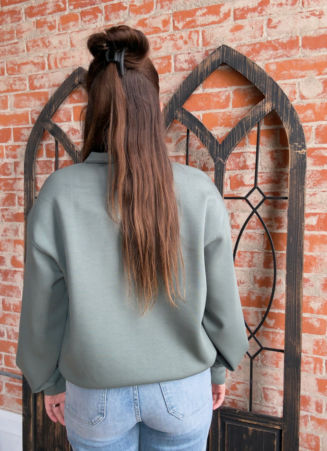 Forever A Front Runner Basic Scuba Half Zip-Fall Colors