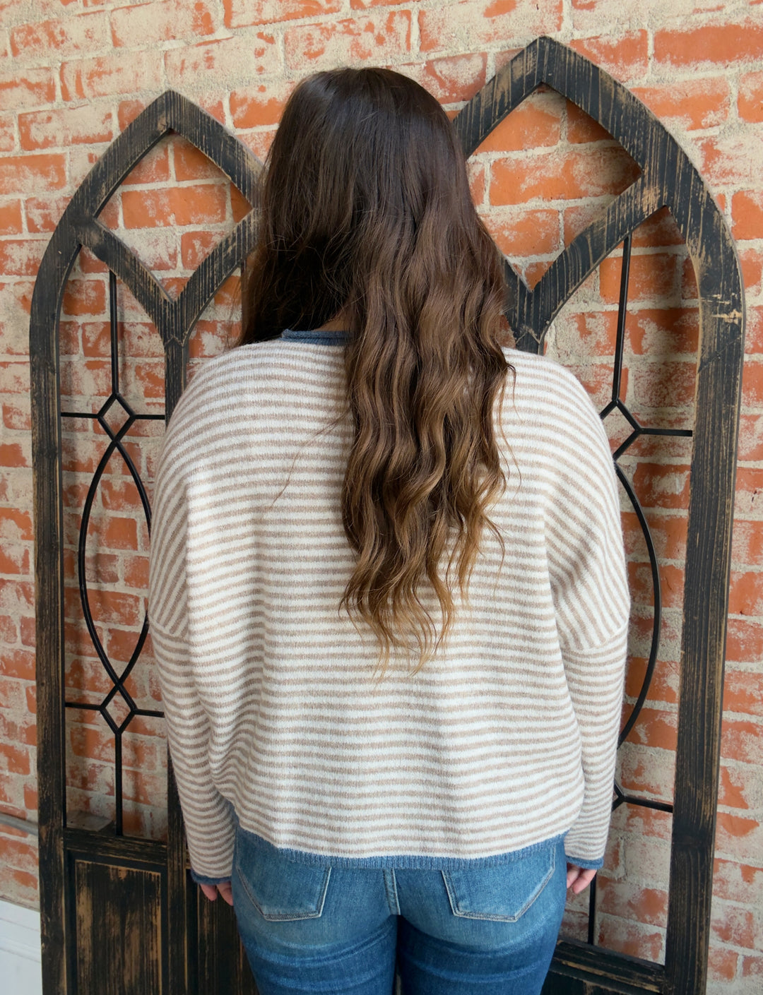 Top Of Mind Striped Sweater Cardigan- 4 Colors
