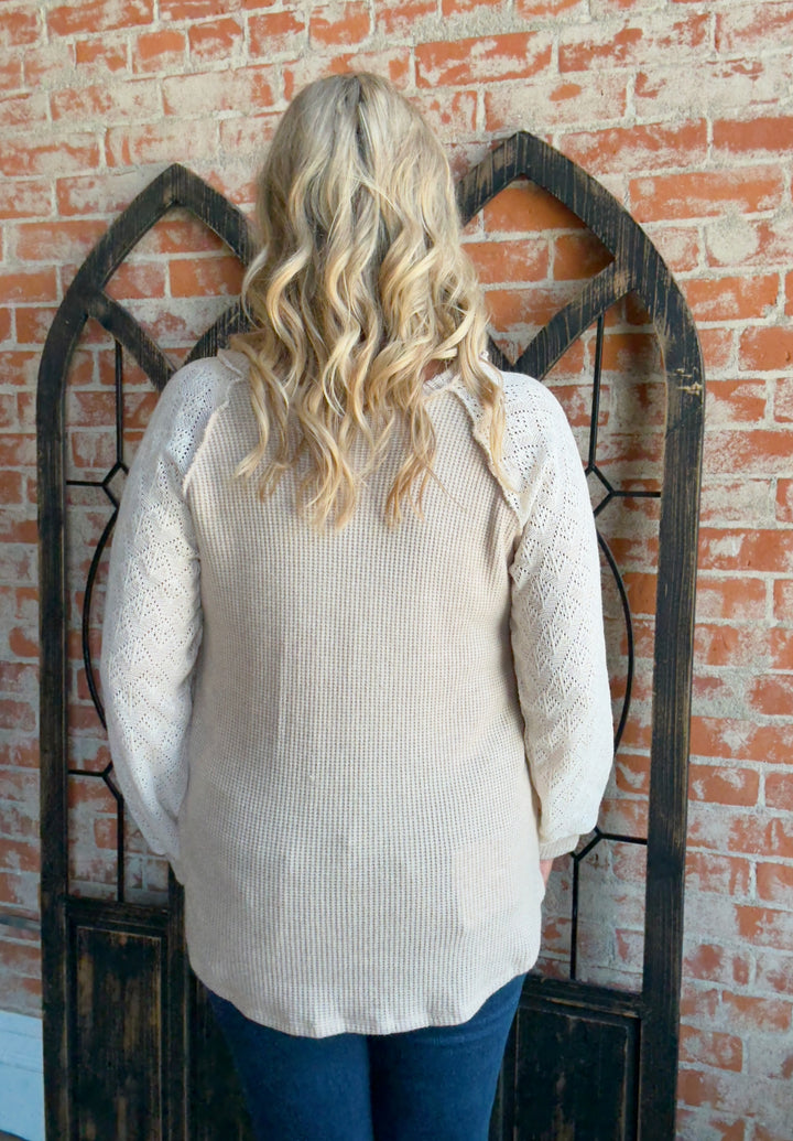 A Small Touch Lace Sleeve