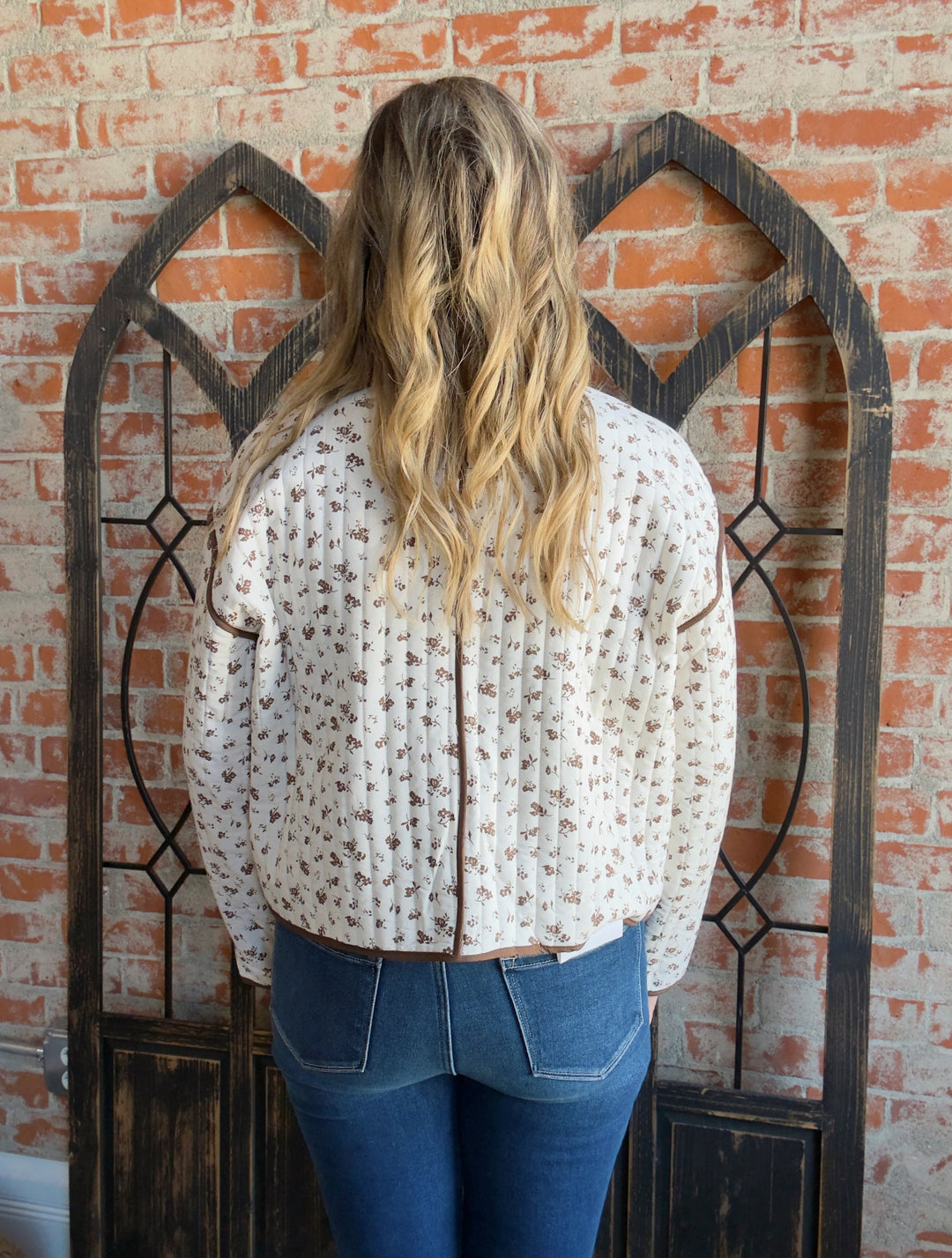 Stopping By Floral Jacket