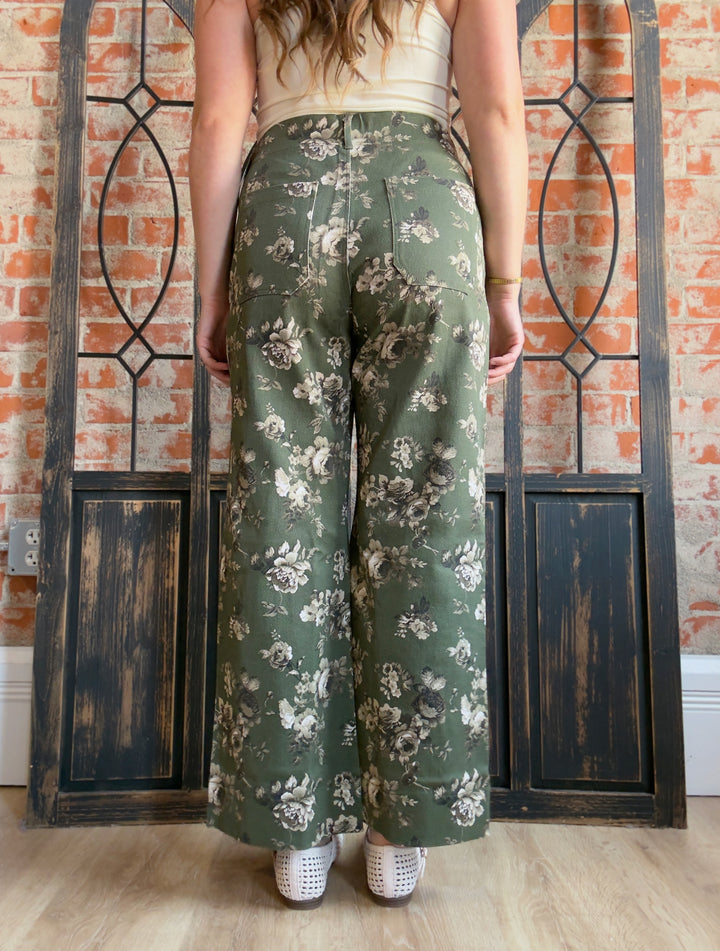 Floral Fantasy Denim