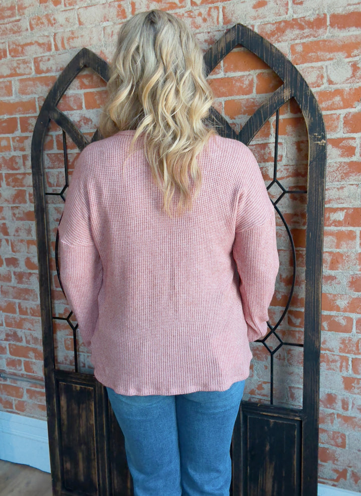 Go The Extra Mile Mauve Long Sleeve