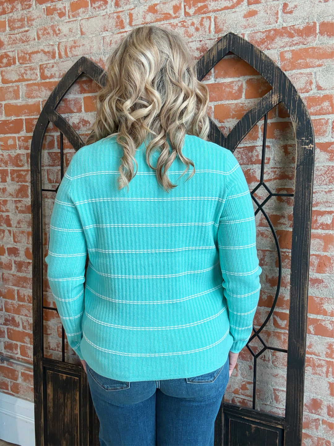 Bright Intention Striped Sweater