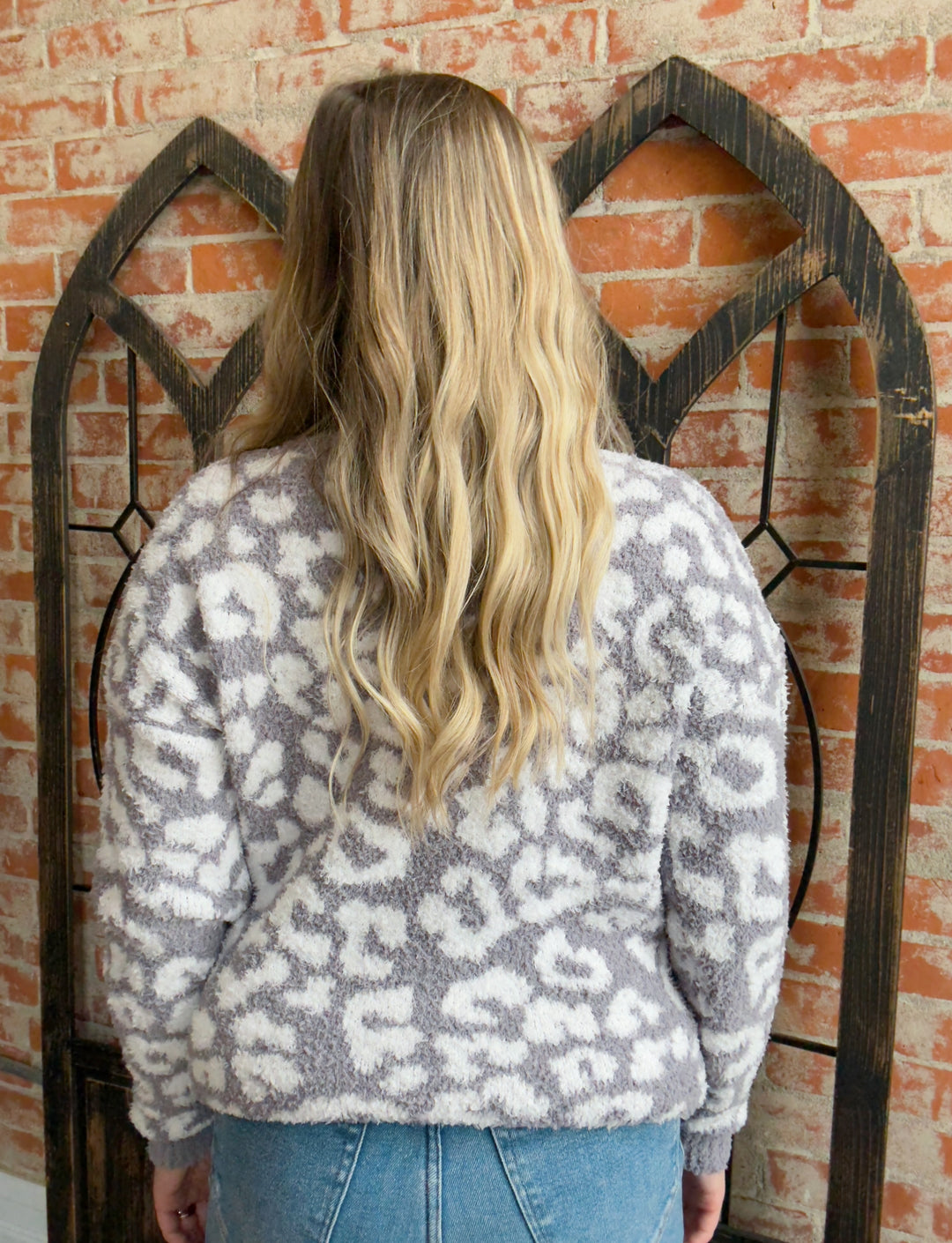 Chic Hibernating Leopard Sweater