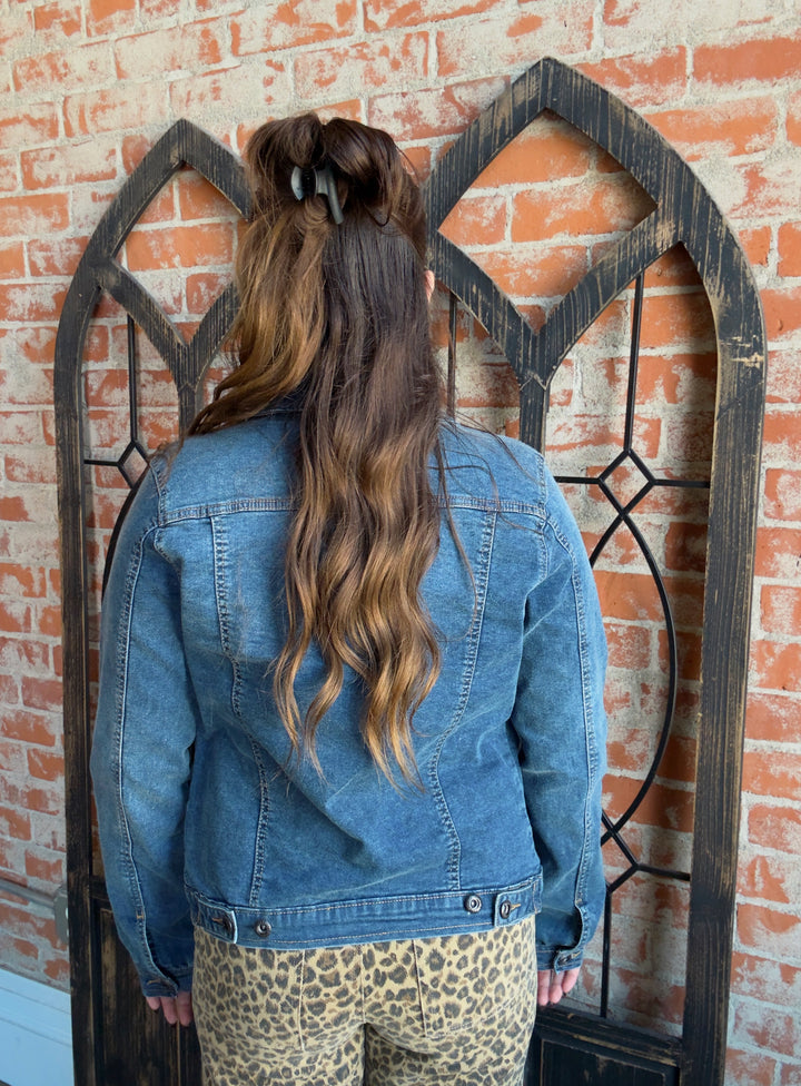 Through The Summer Denim Jacket