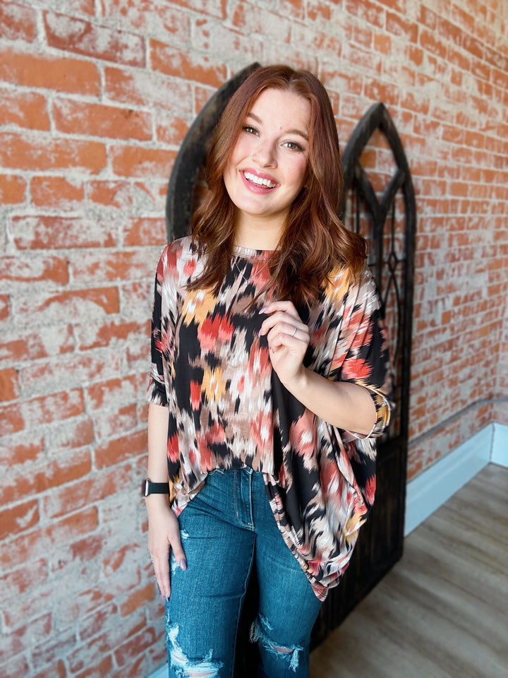 Paint The Town Boyfriend Blouse
