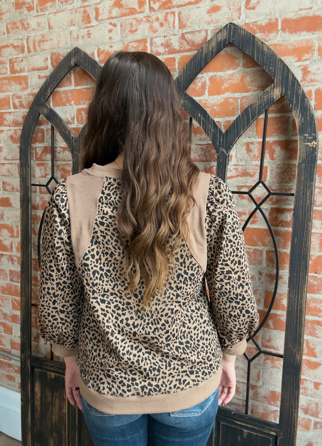 Fight Back Leopard 3/4 Sleeve