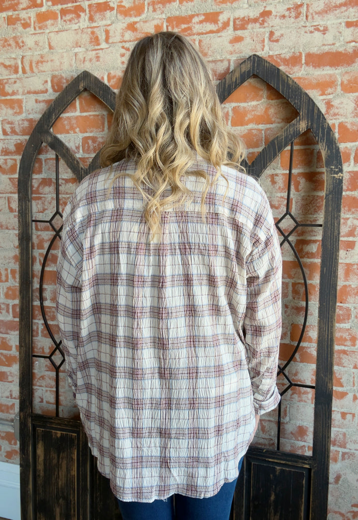 Little Fall Breeze Flannel-Cream