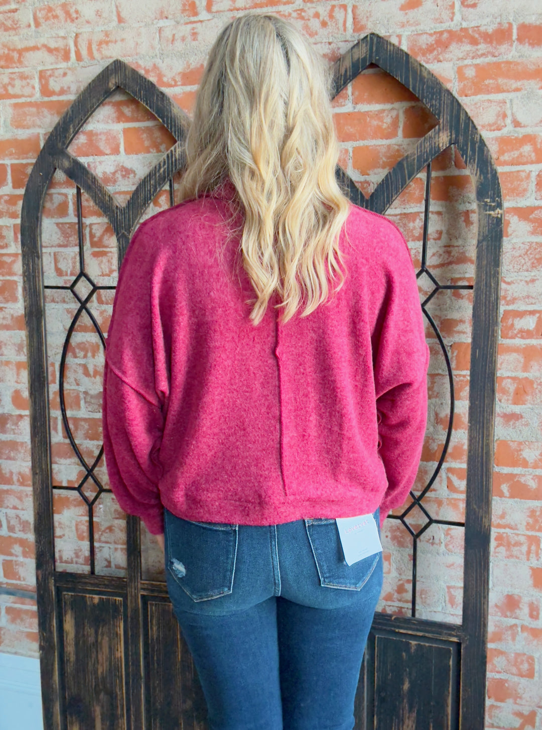 Can't Forget Brushed Mock Neck-4 Colors