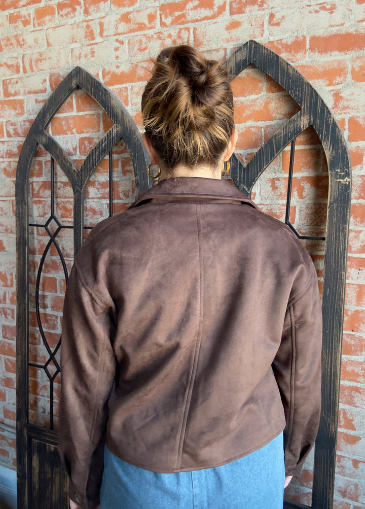 Busy Life Suede Jacket