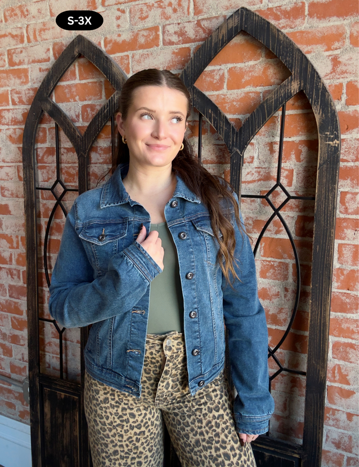 Through The Summer Denim Jacket