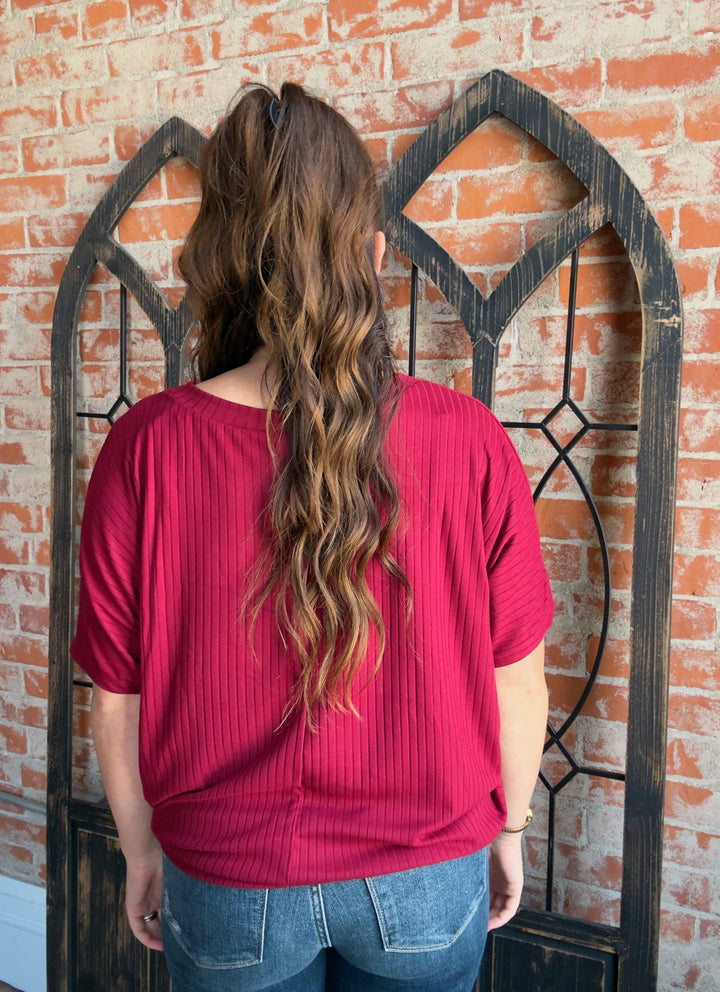 You Belong Ribbed Dolman-2 Colors