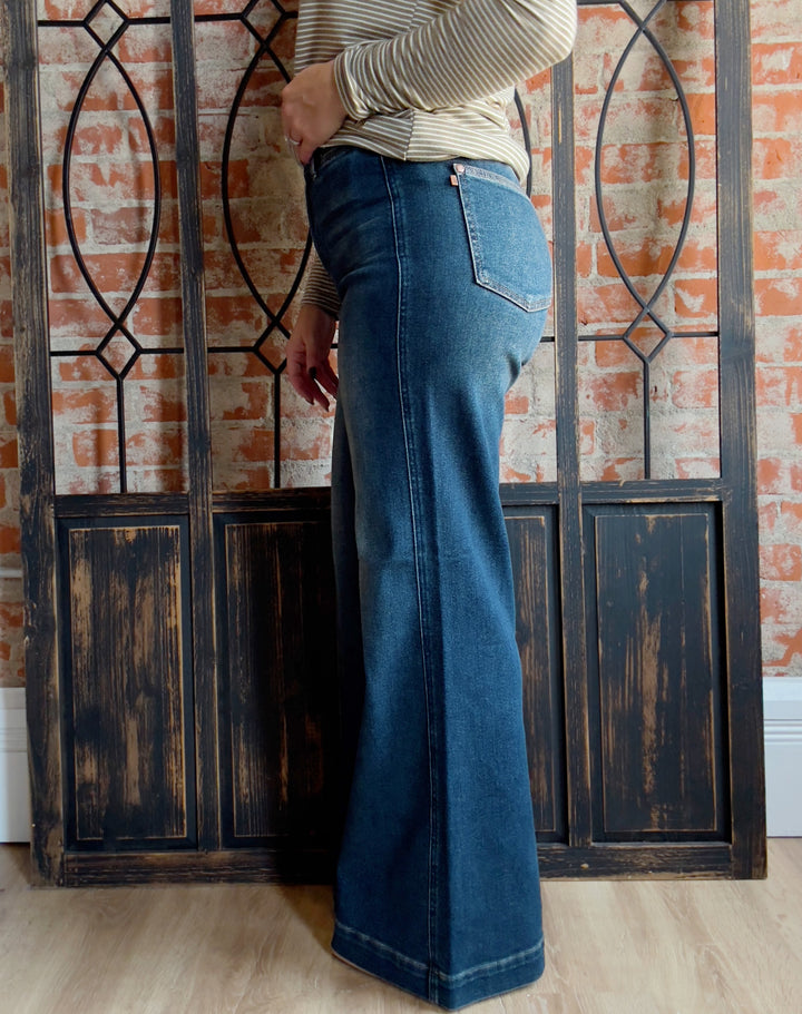 Judy Blue Take A Second Wide Leg