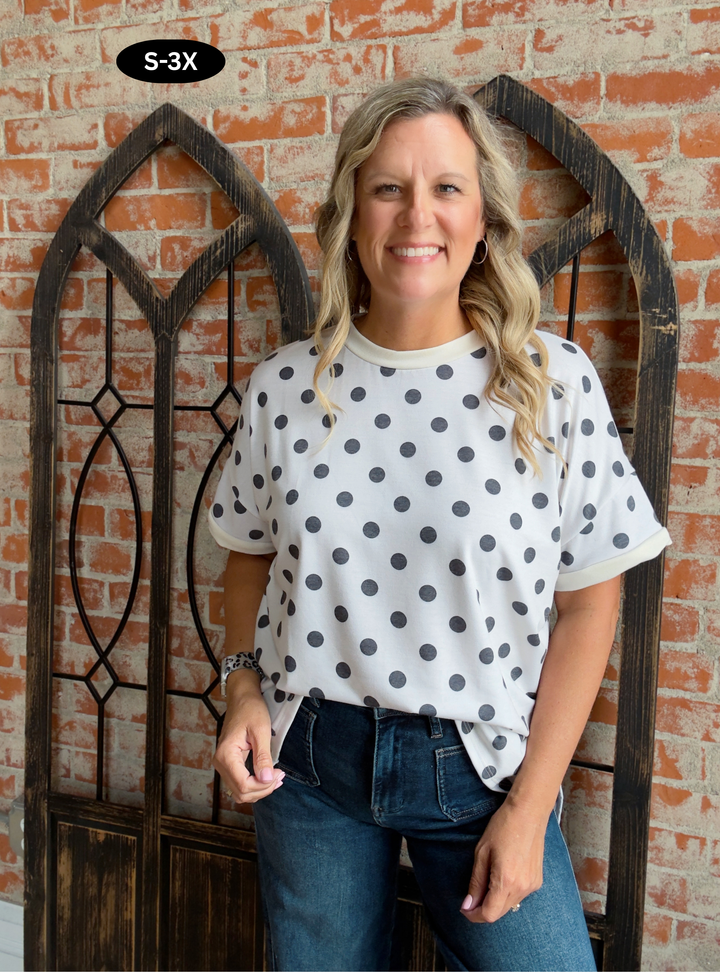 Caught In The Dots Tee