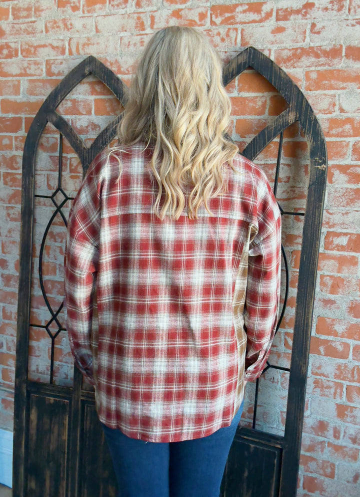Cabin Fever Collared Flannel
