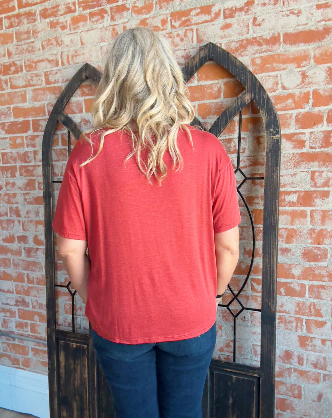 Short Lived Basic Tee-Fall Colors