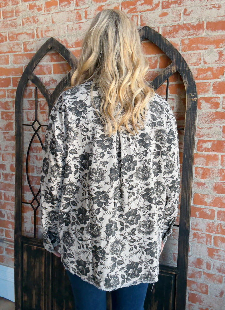 Romantic Ambiance Floral Jacket