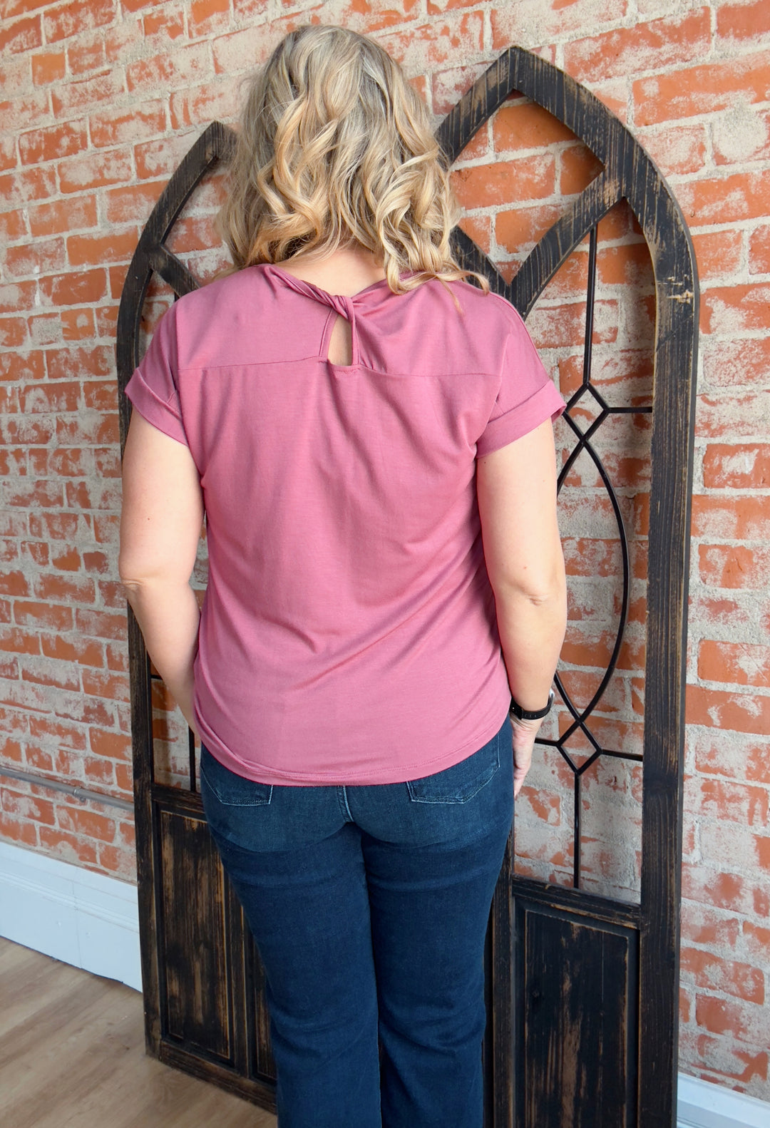 Making Promises Twist Back Tee- 3 Colors