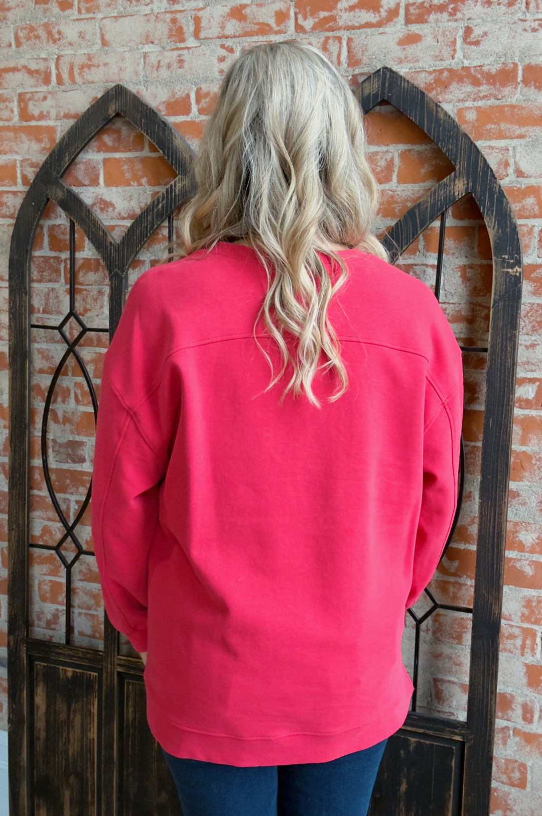 You've Got This Luxe Pullover-Winter Berry