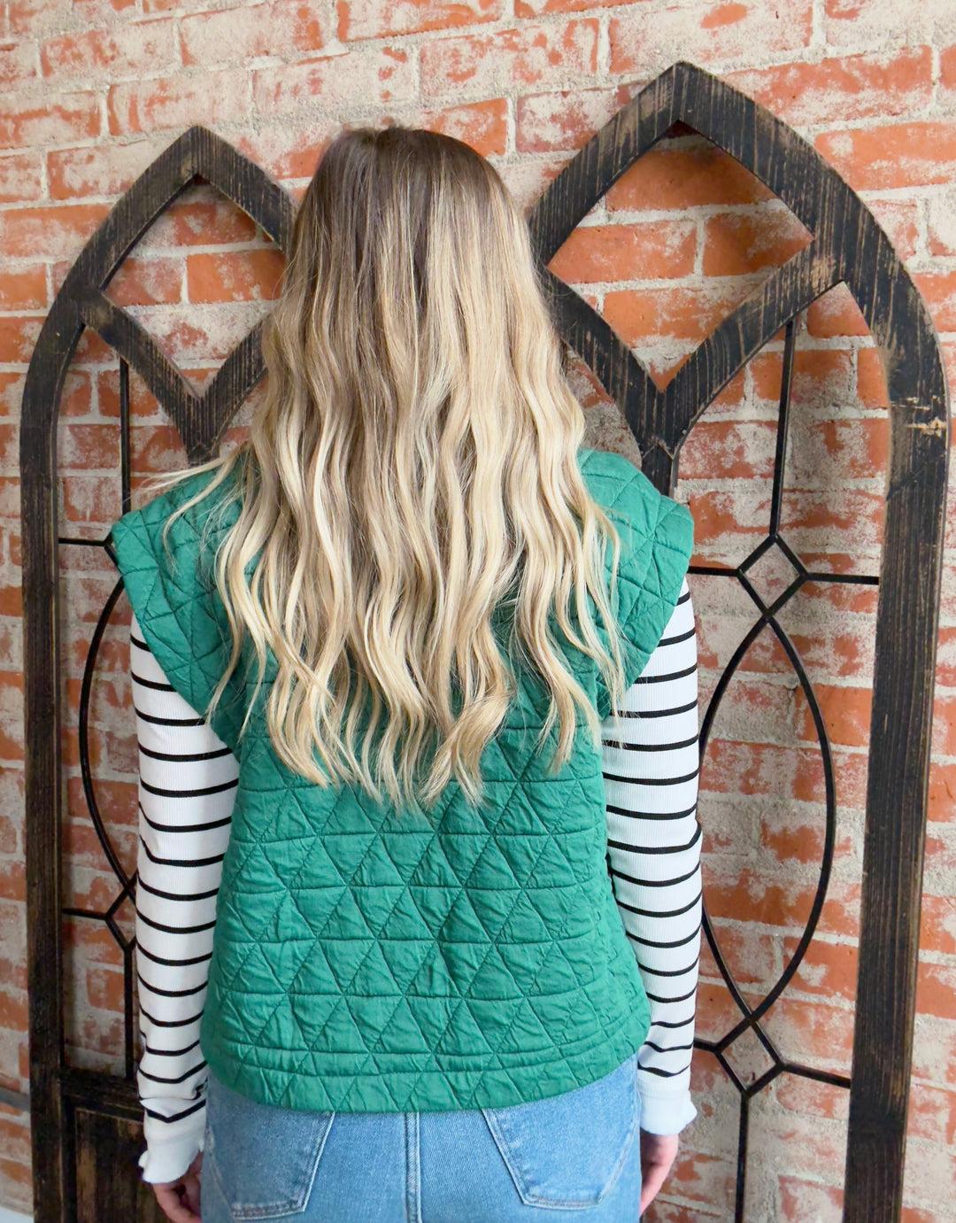 Holiday Crush Quilted Vest