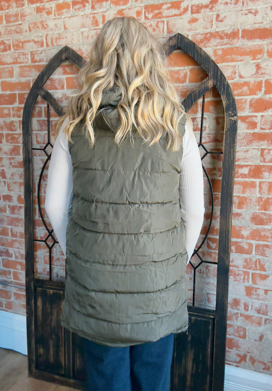 Always In Demand Long Vest-Fall Colors