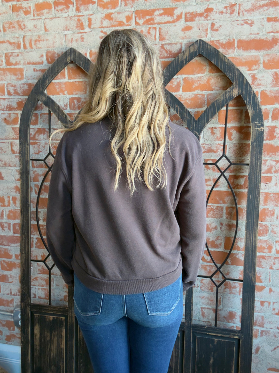 Keep It Lowkey 3/4 Zip-Black