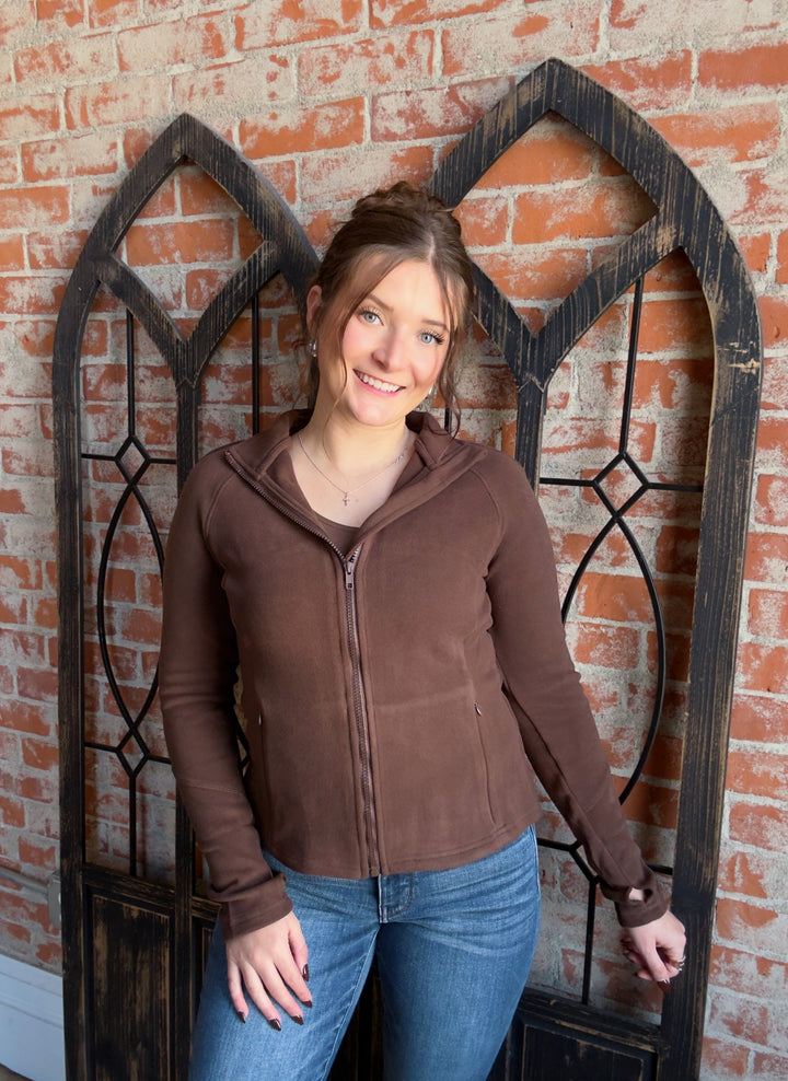 For The Comfort Fleece Jacket