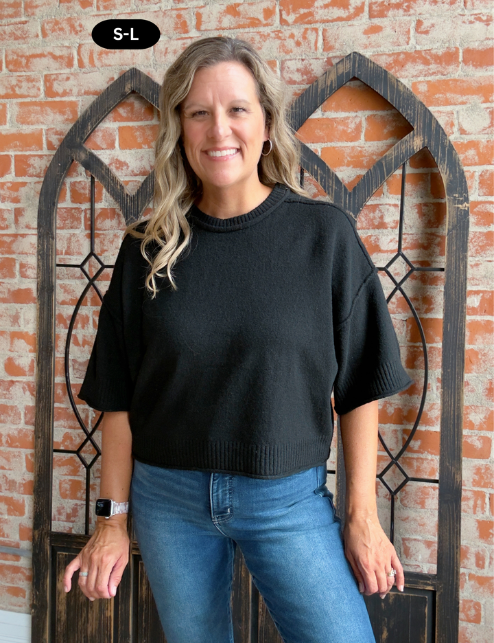 Born For This Sweater-Black