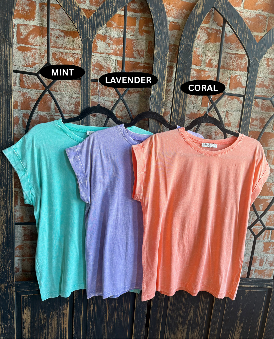 Noticing You Burnout Tee- Summer Colors