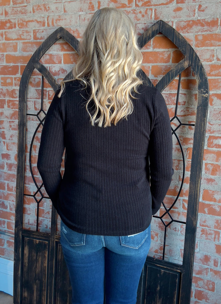 My Weakness Basic Long Sleeve-Black