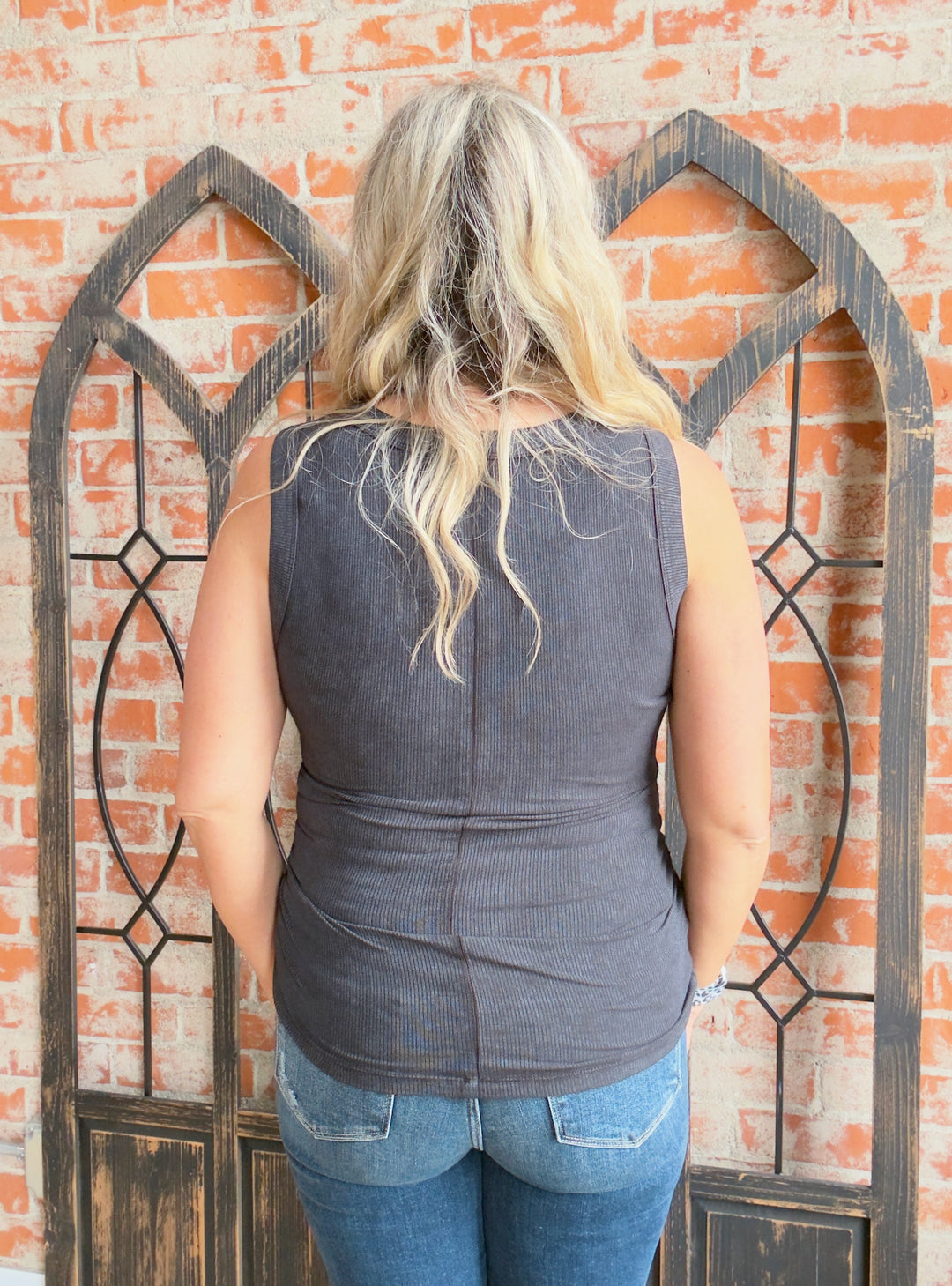Softer Than Silk Tank-Black
