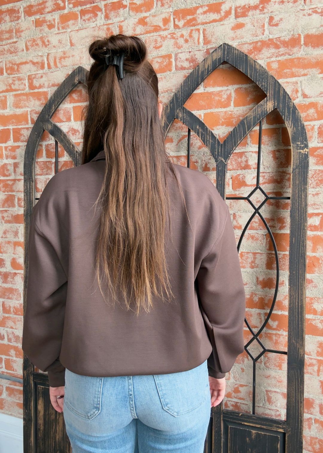 Forever A Front Runner Basic Scuba Half Zip-Neutrals