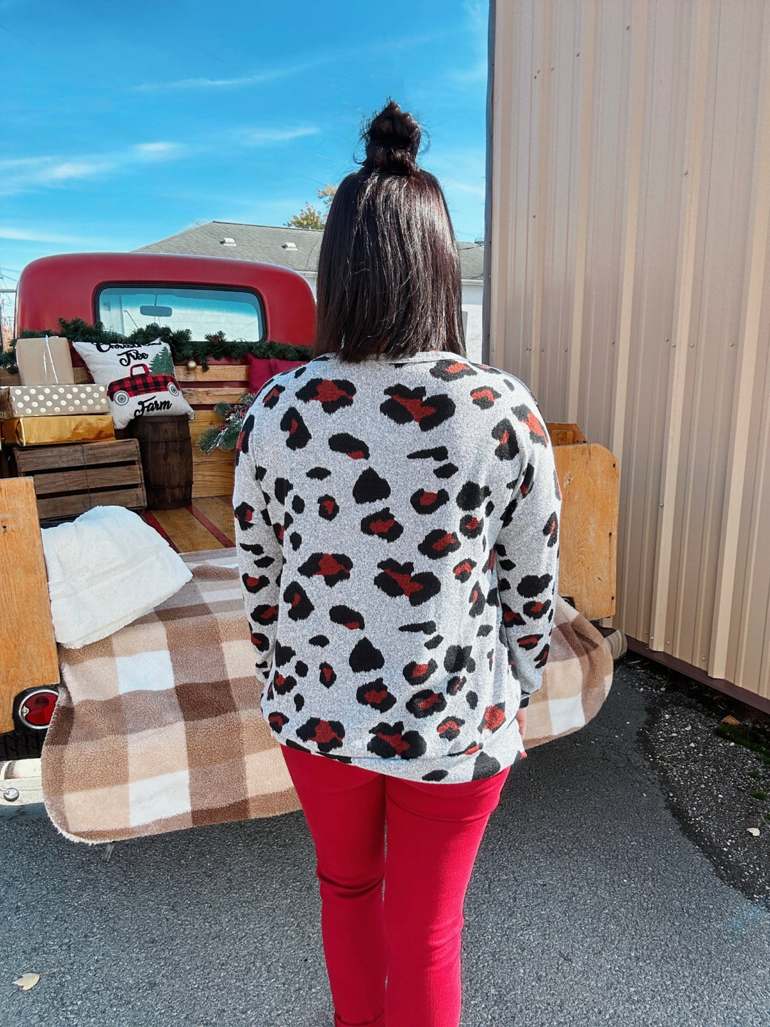The Fire Within Her Leopard Weekender
